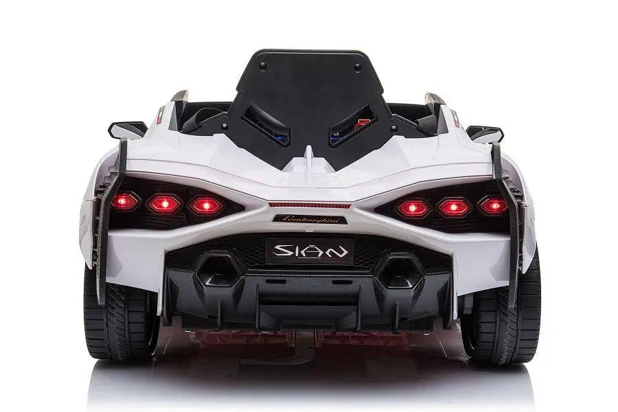 Lamborghini Sian Kinder Elektroauto - 12V, Fernbedienung, EVA, Leder, MP3