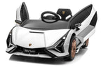 Lamborghini Sian Kinder Elektroauto - 12V, Fernbedienung, EVA, Leder, MP3