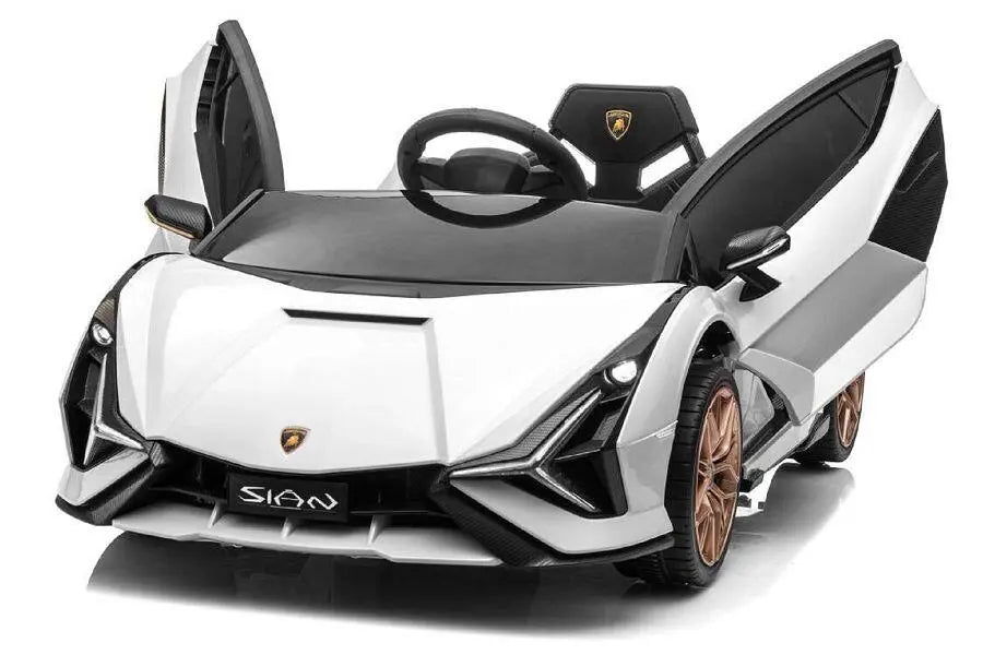 Lamborghini Sian Kinder Elektroauto - 12V, Fernbedienung, EVA, Leder, MP3