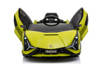 Lamborghini Sian Kinder Elektroauto - 12V, Fernbedienung, EVA, Leder, MP3