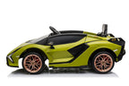 Lamborghini Sian Kinder Elektroauto - 12V, Fernbedienung, EVA, Leder, MP3