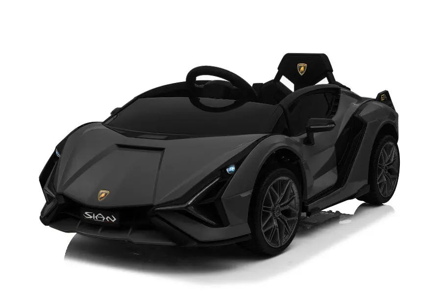 Lamborghini Sian Kinder Elektroauto - 12V, Fernbedienung, EVA, Leder, MP3