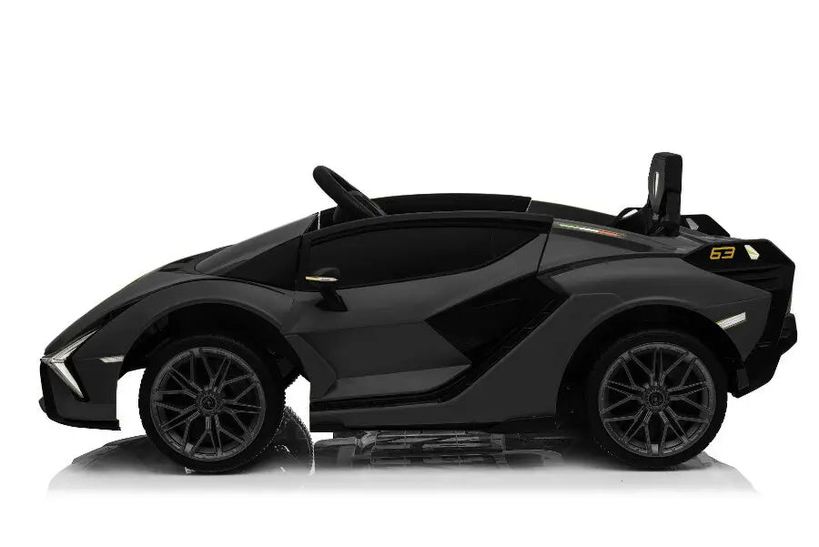 Lamborghini Sian Kinder Elektroauto - 12V, Fernbedienung, EVA, Leder, MP3