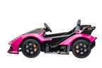 Lamborghini V12 Vision Gran Turismo Kinder Elektroauto – Lizenziert + RC, Leder
