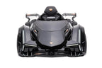 Lamborghini V12 Vision Gran Turismo Kinder Elektroauto – Lizenziert + RC, Leder