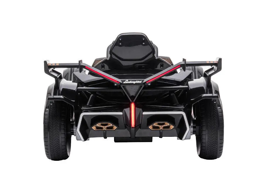 Lamborghini V12 Vision Gran Turismo Kinder Elektroauto – Lizenziert + RC, Leder