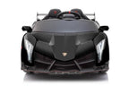 Lamborghini Veneno 2-Sitzer Kinder Elektroauto 4x12V – Lizenziert + Fernbedienung, Leder, EVA
