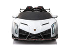 Lamborghini Veneno 2-Sitzer Kinder Elektroauto 4x12V – Lizenziert + Fernbedienung, Leder, EVA