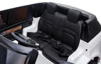 Land Rover Range Rover Kinder Elektroauto SUV in Schwarz – Doppelsitzer, Leder, Fernbedienung, Musik