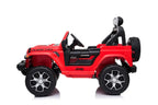 Jeep Wrangler Elektro Kinderauto – Mit Fernbedienung, EVA-Reifen, Ledersitz, 4 Motoren