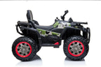 Kinder Elektro Quad in Camouflage – 6km/h, LED, MP3, 2x45W, Batterieanzeige, 2x12V