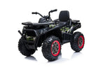 Kinder Elektro Quad in Camouflage – 6km/h, LED, MP3, 2x45W, Batterieanzeige, 2x12V