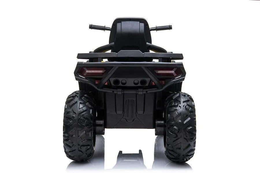 Kinder Elektroauto SUV Buggy 2-Sitzer in Gelb - 4x 24V, Musik, LED, EVA, Stoßdämpfer,