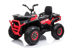 Kinder Elektroauto SUV Quad in Gelb oder Rot - 2x 45W, Musik, LED, EVA, Stoßdämpfer,