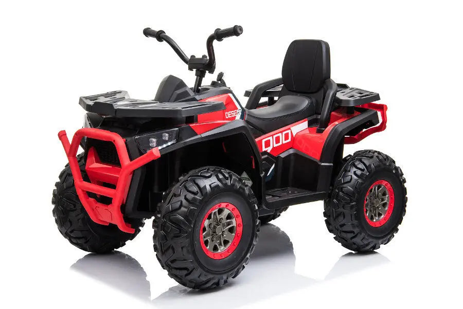 Kinder Elektroauto SUV Quad in Gelb oder Rot - 2x 45W, Musik, LED, EVA, Stoßdämpfer,