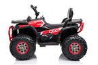 Kinder Elektroauto SUV Quad in Gelb oder Rot - 2x 45W, Musik, LED, EVA, Stoßdämpfer,