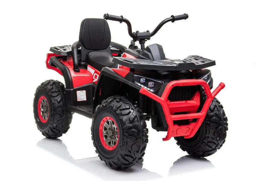 Kinder Elektroauto SUV Quad in Gelb oder Rot - 2x 45W, Musik, LED, EVA, Stoßdämpfer,
