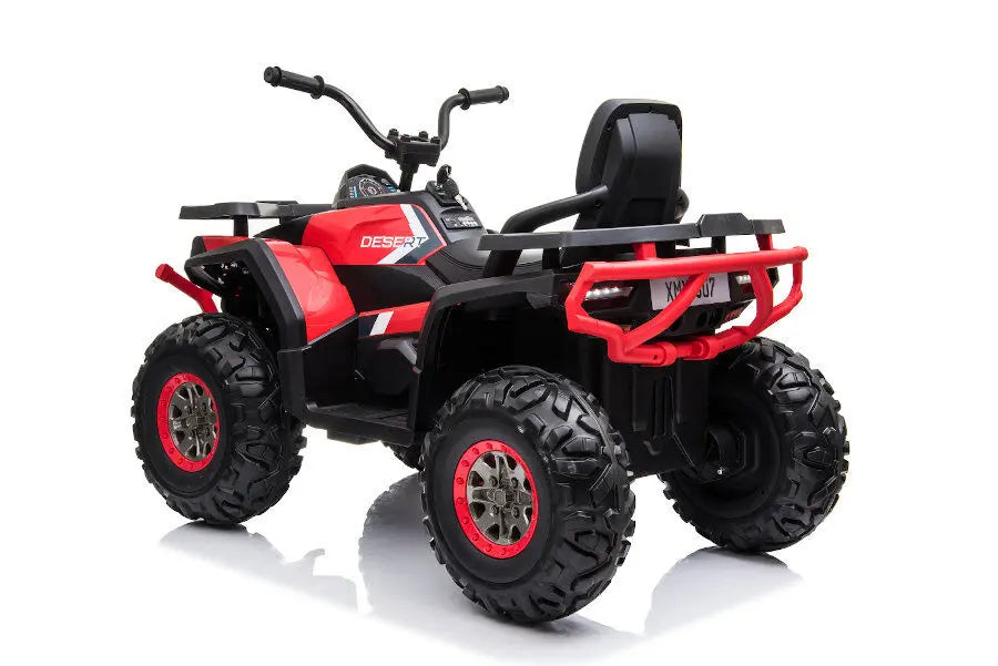 Kinder Elektroauto SUV Quad in Gelb oder Rot - 2x 45W, Musik, LED, EVA, Stoßdämpfer,