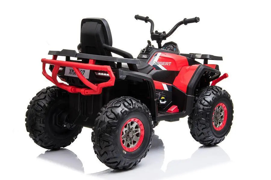 Kinder Elektroauto SUV Quad in Gelb oder Rot - 2x 45W, Musik, LED, EVA, Stoßdämpfer,