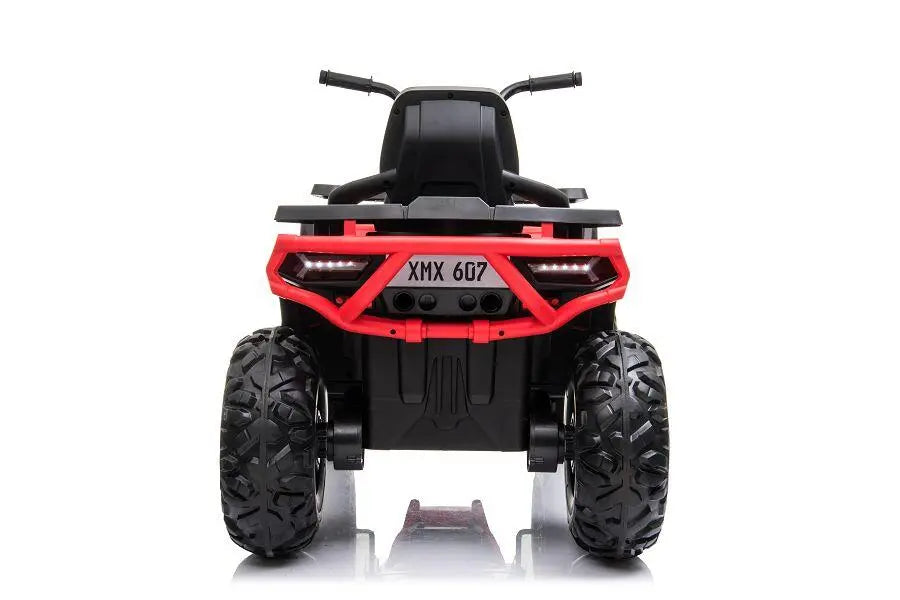 Kinder Elektroauto SUV Quad in Gelb oder Rot - 2x 45W, Musik, LED, EVA, Stoßdämpfer,