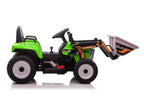 Kinder Elektro Auto Bagger mit Fernbedienung – 12V Traktor, 5kmh, MP3, Bluetooth