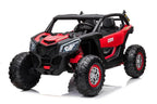 Kinder Elektrofahrzeug Buggy - 24V, Allrad, 2-Sitzer, Ledersitz & EVA inkl. Fernbedienung