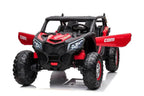 Kinder Elektrofahrzeug Buggy - 24V, Allrad, 2-Sitzer, Ledersitz & EVA inkl. Fernbedienung