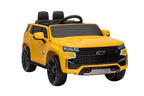 Chevrolet Tahoe Kinder Elektrofahrzeug – lizenziert mit 2 Motoren, Fernbedienung, MP3, Leder, EVA