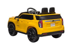 Chevrolet Tahoe Kinder Elektrofahrzeug – lizenziert mit 2 Motoren, Fernbedienung, MP3, Leder, EVA