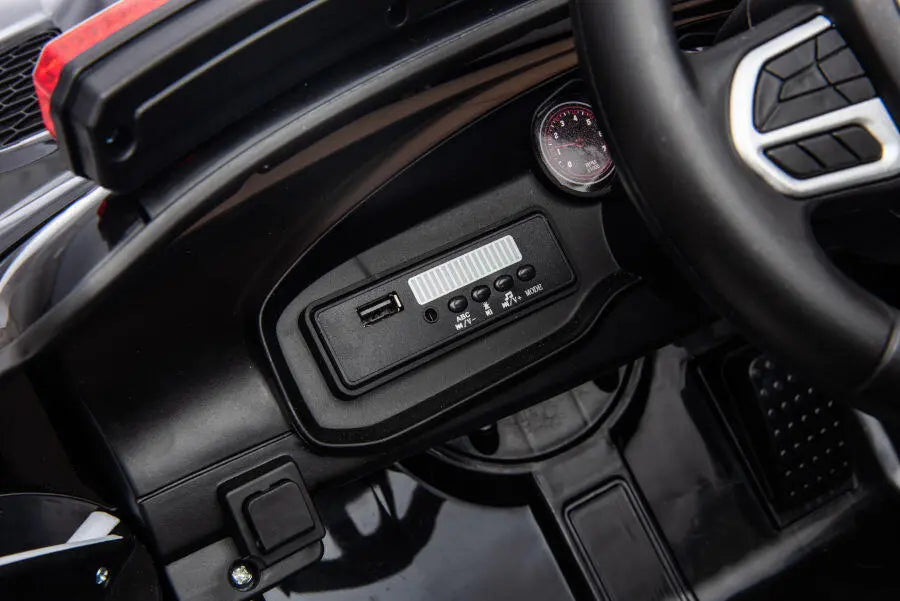 Dodge Charger Polizei Kinder Elektroauto 2x12V – Polizeisirene & Fernbedienung
