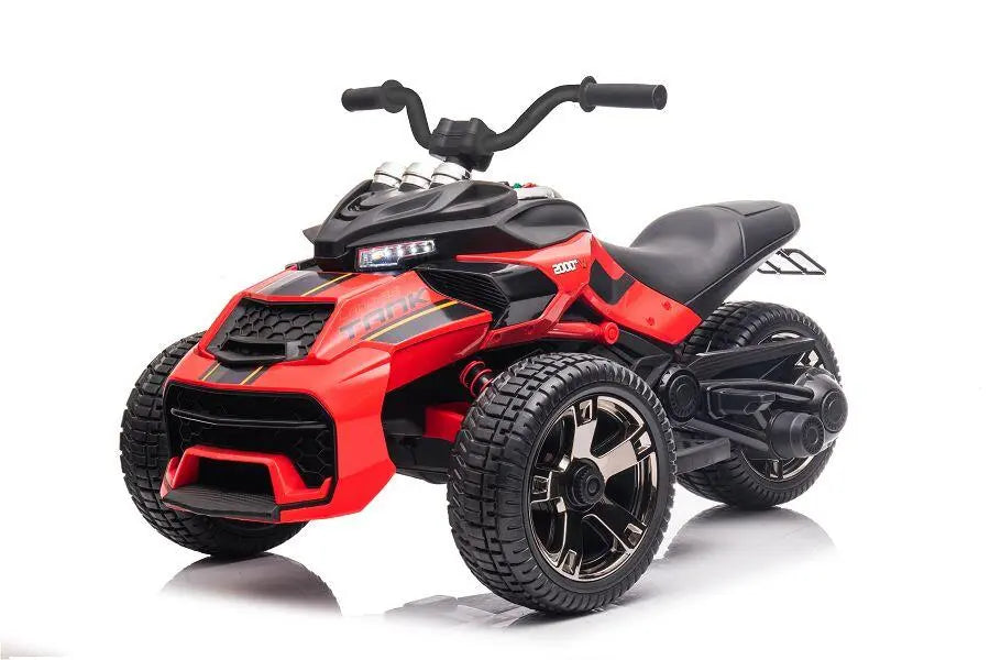 Kinder Elektro Motorrad 2x12V – 6km/h , Bluetooth, MP3, Leder, LED, Stoßdämpfer