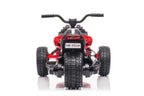 Kinder Elektro Motorrad 2x12V – 6km/h , Bluetooth, MP3, Leder, LED, Stoßdämpfer