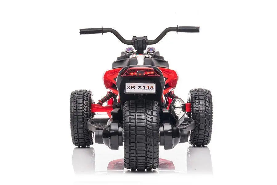 Kinder Elektro Motorrad 2x12V – 6km/h , Bluetooth, MP3, Leder, LED, Stoßdämpfer