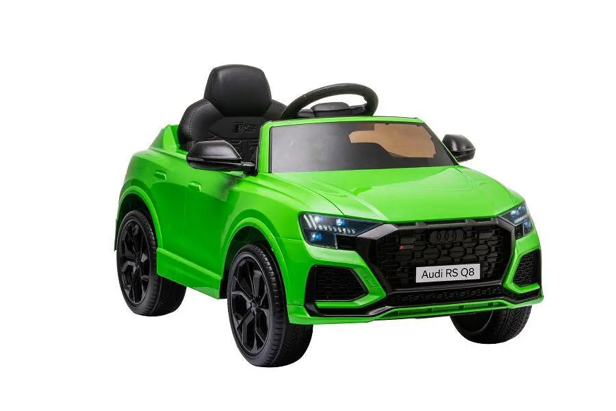 Audi RS Q8 Elektro Kinderauto 12V mit 2 Motoren – Ledersitz, EVA Reifen, Fernbedienung
