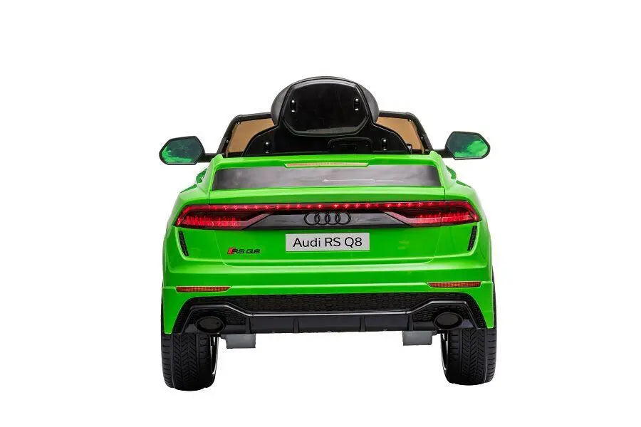 Audi RS Q8 Elektro Kinderauto 12V mit 2 Motoren – Ledersitz, EVA Reifen, Fernbedienung