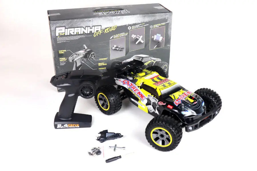 Ferngesteuertes Elektro Auto Buggy 202E Extreme Speed RC mit 2,4Ghz, 1700 mAh LiIon, 50km/h, Allrad