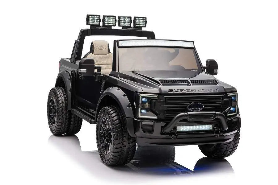 Ford Super Duty Kinder Elektroauto 24V – EVA, Ledersitz, Fernbedienung, MP3, LED