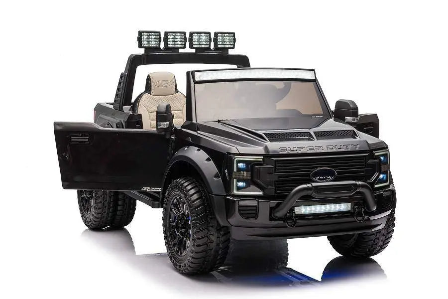 Ford Super Duty Kinder Elektroauto 24V – EVA, Ledersitz, Fernbedienung, MP3, LED