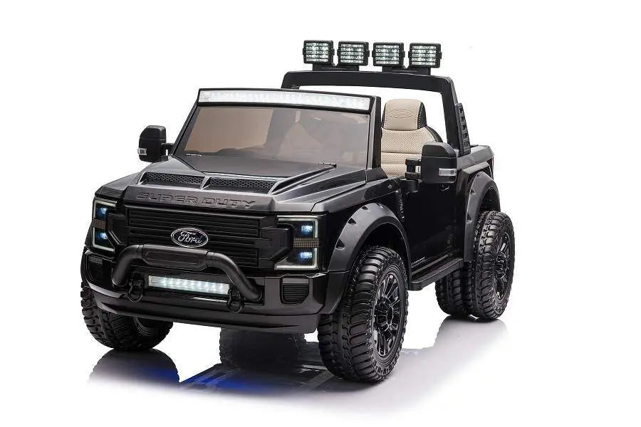 Ford Super Duty Kinder Elektroauto 24V – EVA, Ledersitz, Fernbedienung, MP3, LED