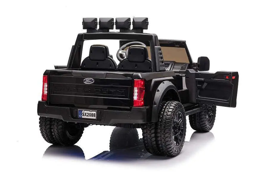 Ford Super Duty Kinder Elektroauto 24V – EVA, Ledersitz, Fernbedienung, MP3, LED