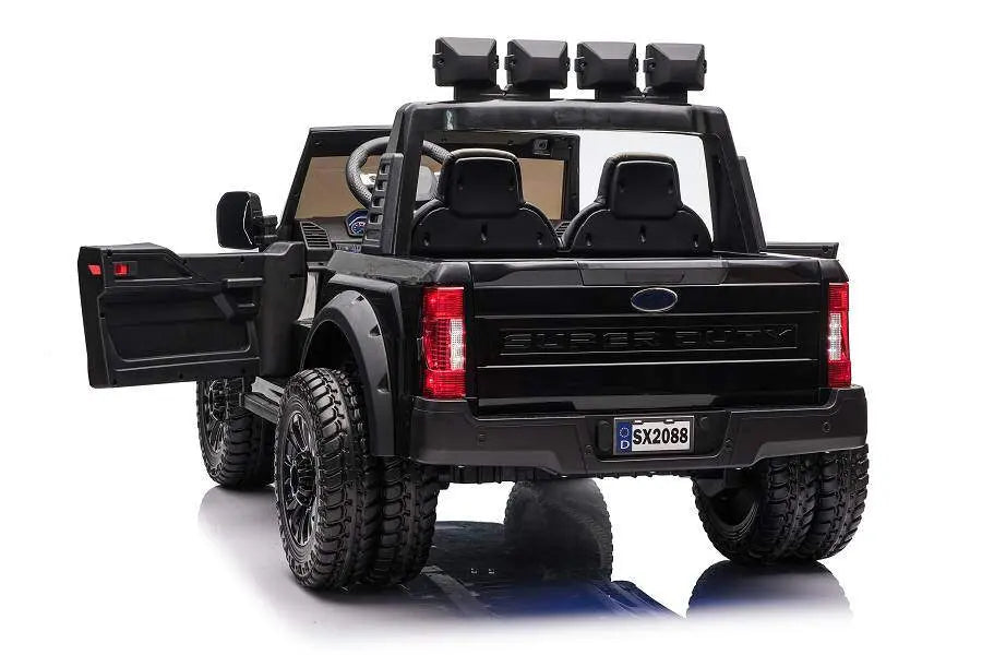 Ford Super Duty Kinder Elektroauto 24V – EVA, Ledersitz, Fernbedienung, MP3, LED