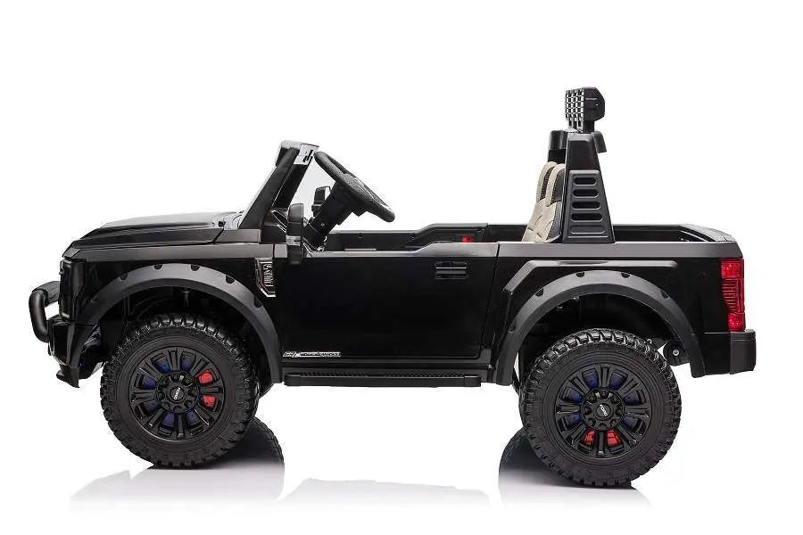 Ford Super Duty Kinder Elektroauto 24V – EVA, Ledersitz, Fernbedienung, MP3, LED