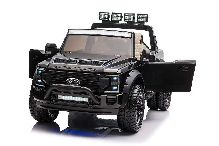 Ford Super Duty Kinder Elektroauto 24V – EVA, Ledersitz, Fernbedienung, MP3, LED
