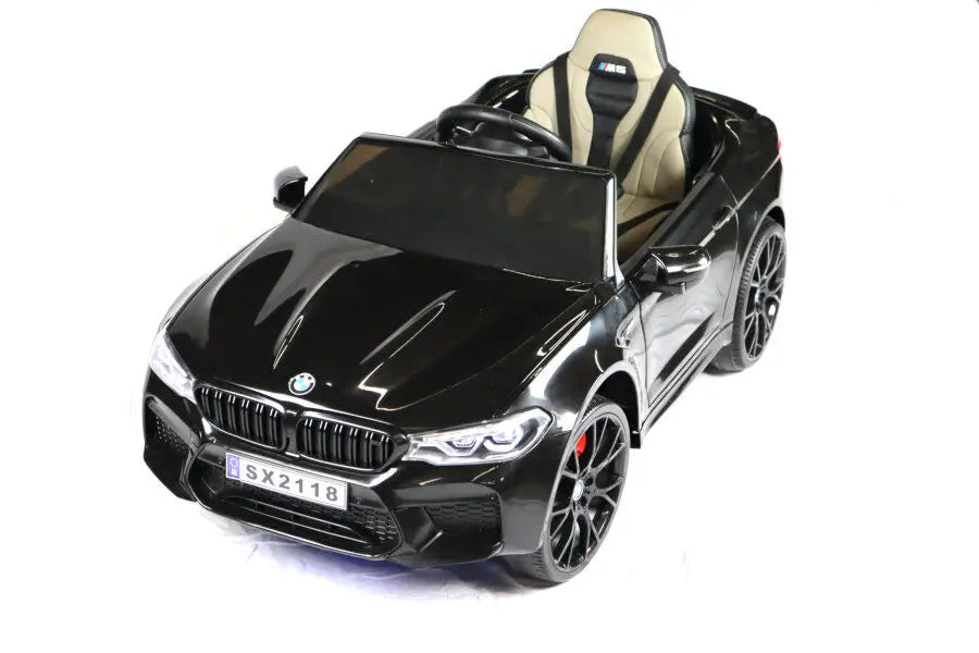 BMW M5 Kinder Elektroauto 2x 24V – Lizenziert, 10km/h, EVA Reifen, Fernbedienung