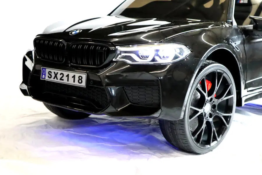 BMW M5 Kinder Elektroauto 2x 24V – Lizenziert, 10km/h, EVA Reifen, Fernbedienung