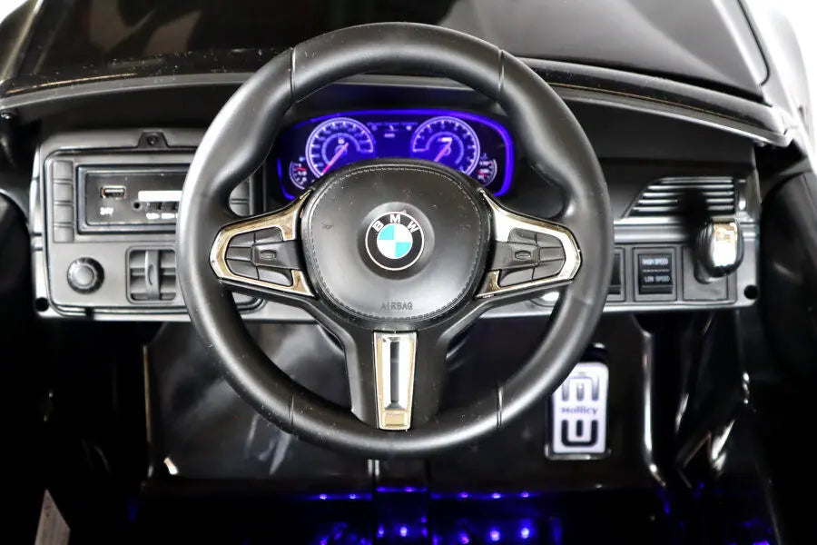 BMW M5 Kinder Elektroauto 2x 24V – Lizenziert, 10km/h, EVA Reifen, Fernbedienung
