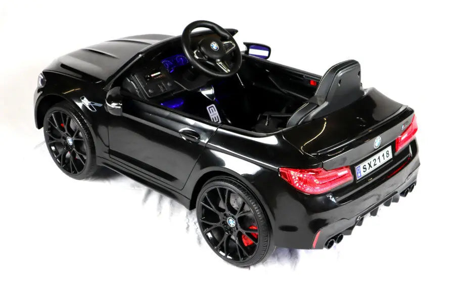 BMW M5 Kinder Elektroauto 2x 24V – Lizenziert, 10km/h, EVA Reifen, Fernbedienung