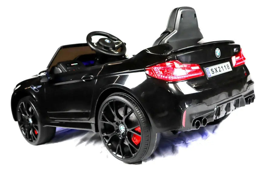 BMW M5 Kinder Elektroauto 2x 24V – Lizenziert, 10km/h, EVA Reifen, Fernbedienung