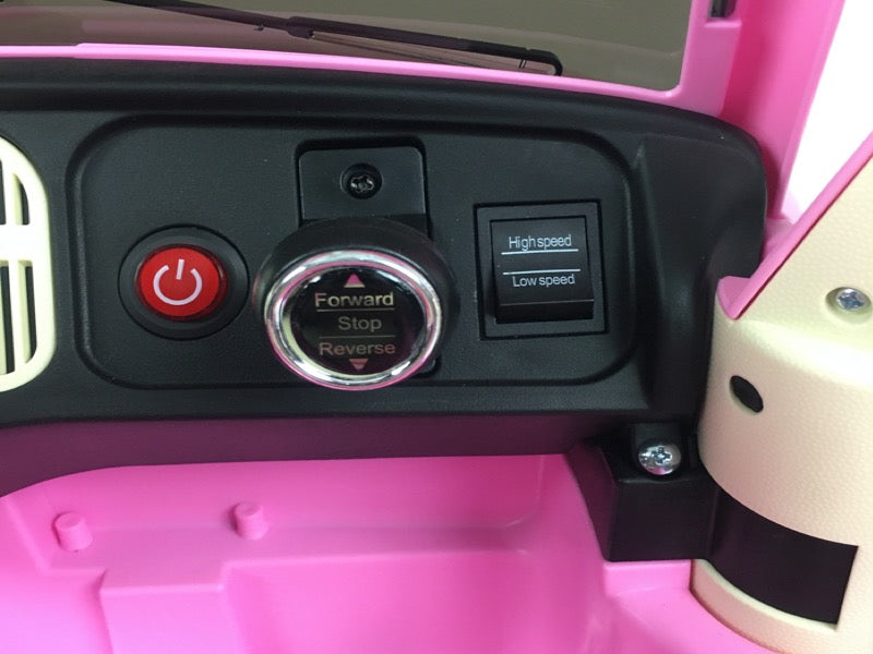 VW Käfer Beetle Classic Oldtimer Kinder Elektroauto - Lizenziert mit Vollgummireifen, MP3, Fernbedienung