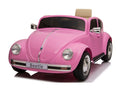 VW Käfer Beetle Classic Oldtimer Kinder Elektroauto - Lizenziert mit Vollgummireifen, MP3, Fernbedienung